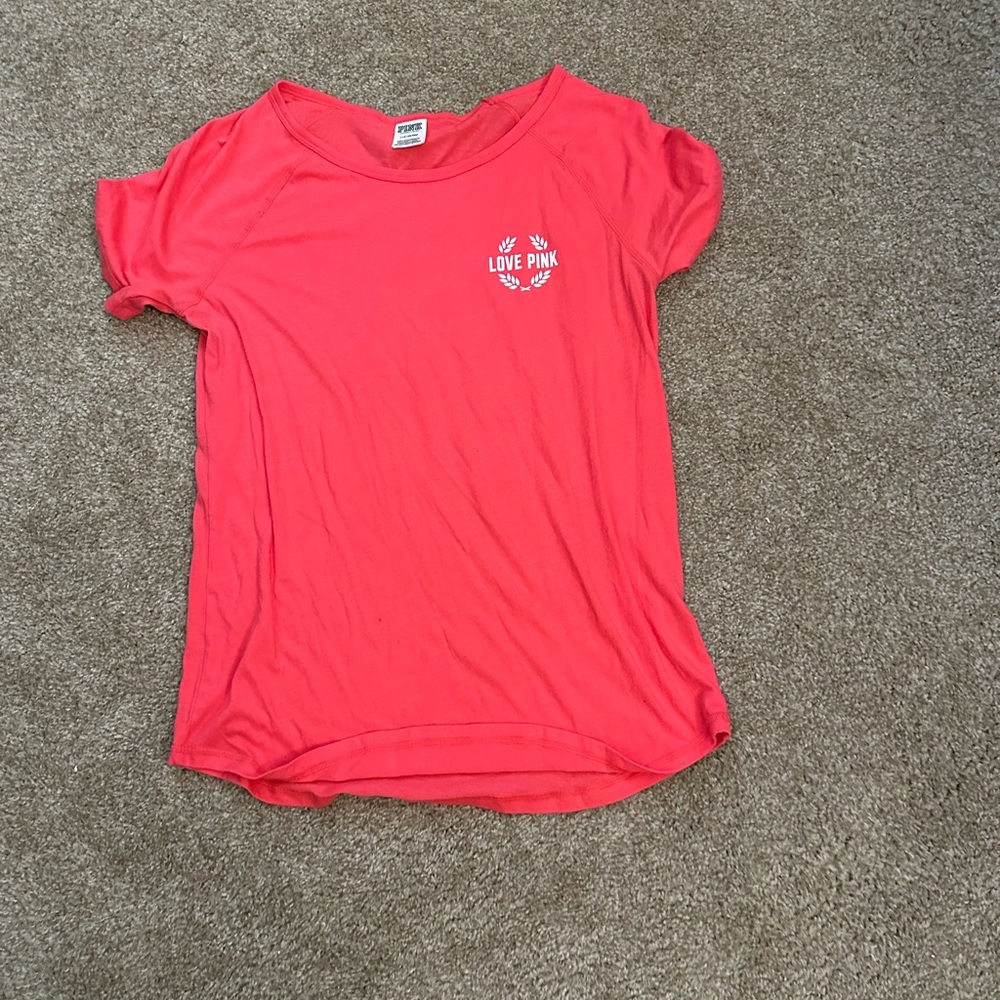 Women’s pink Victorias Secret shirt top large